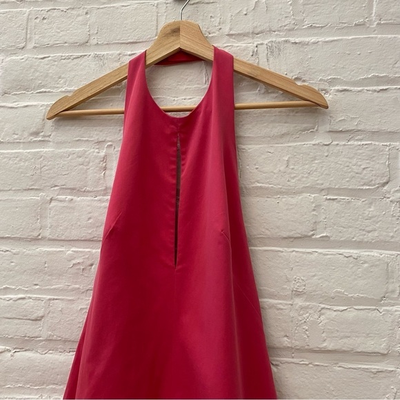 MaxMara || Keyhole Halter Dress A-line Backless Pink US 10 - Picture 2 of 7